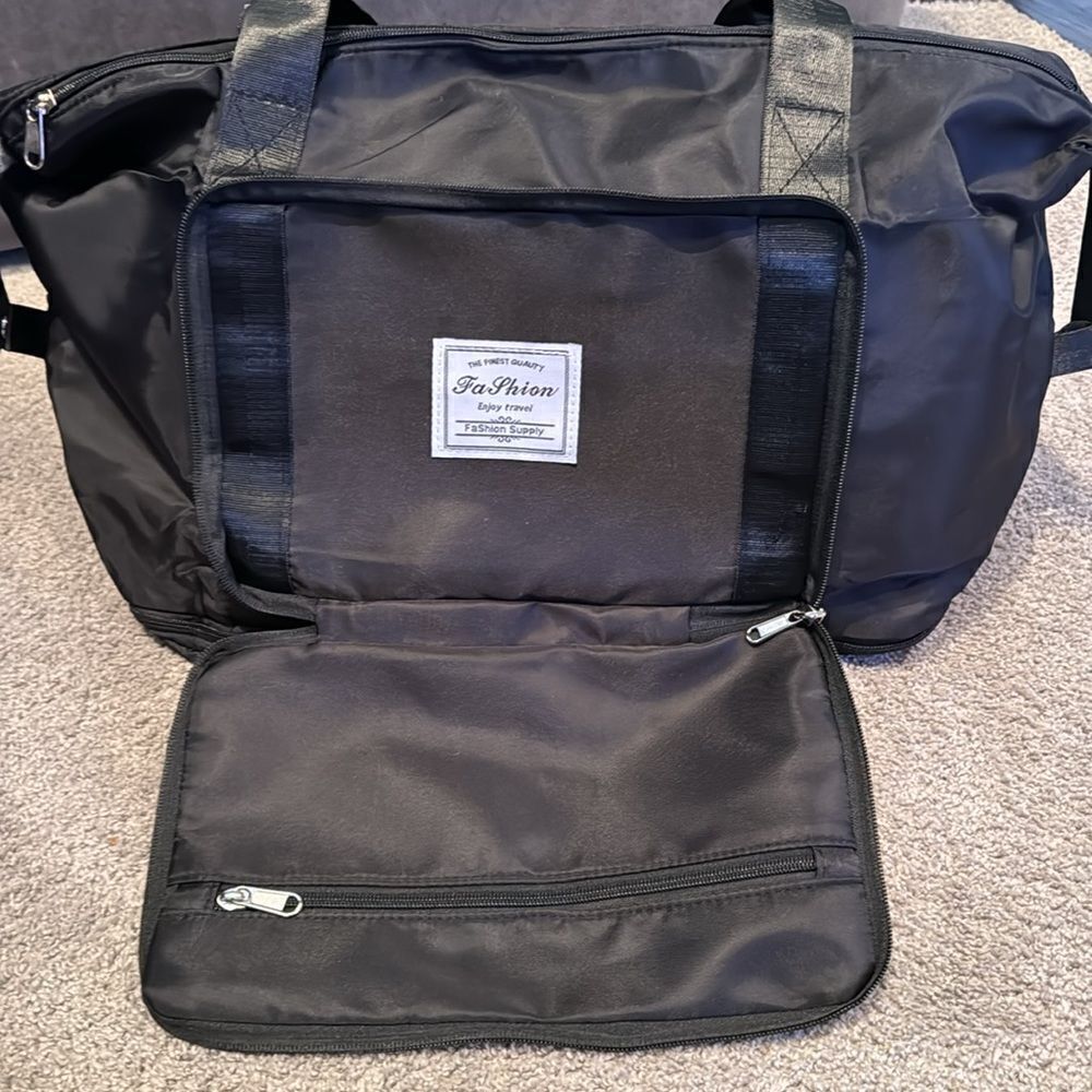 Large Capacity Foldable Black Lightweight Expansi… - image 5